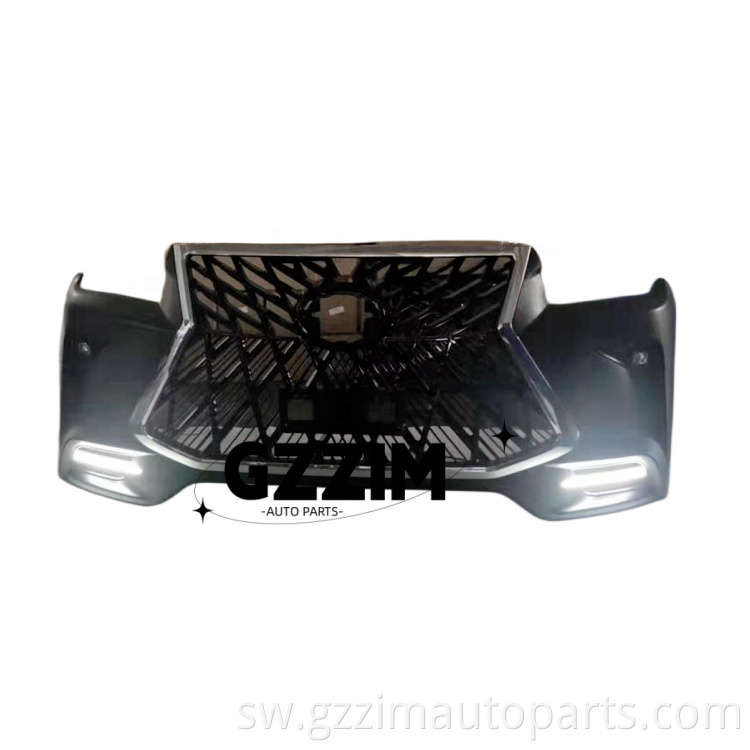 Plastiki Bumper Fender Flares Kit Kit kwa Hilux Vigo Revo 2012 Boresha kwa Mtindo wa LX